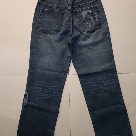 Vintage Ecko Unltd Spiderman Jeans Mens Size 32 Marvel Comics Denim Pants - Picture 2 of 10